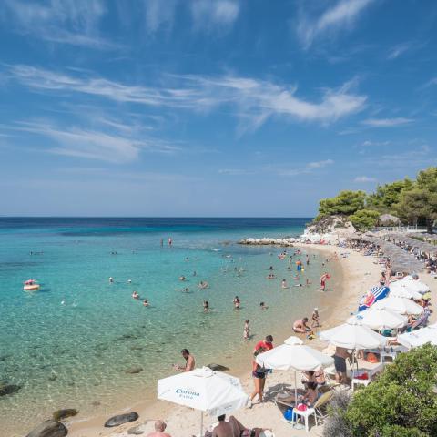 Some of the most popular beaches to visit around Nikiti!